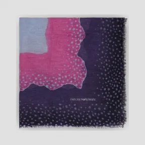 安普里奥·阿玛尼/Emporio Armani 檐口图案轻薄头巾 46627186wr