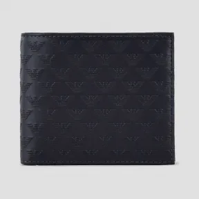 安普里奥·阿玛尼/Emporio Armani 通体印花皮革钱包 46629118fg