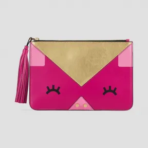 安普里奥·阿玛尼/Emporio Armani 春节流苏皮革小型手提袋 46630781fu