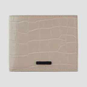 安普里奥·阿玛尼/Emporio Armani 鳄鱼纹皮革折叠式钱包 46638375nm