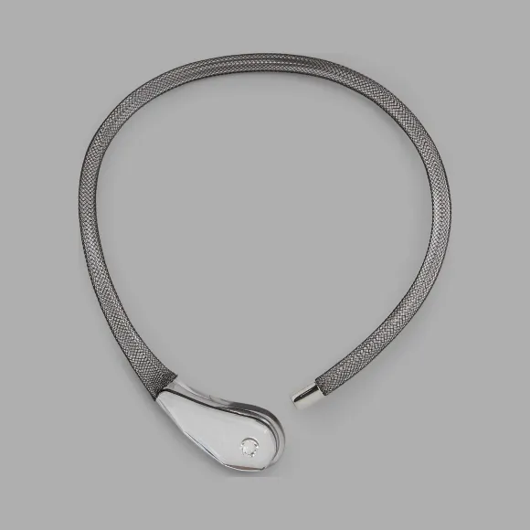 乔治阿玛尼/Giorgio Armani 饰珠宝圆形网纱手链 50228859xo