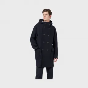 安普里奥·阿玛尼/Emporio Armani 混纺羊毛布双排扣风衣 41913933ke