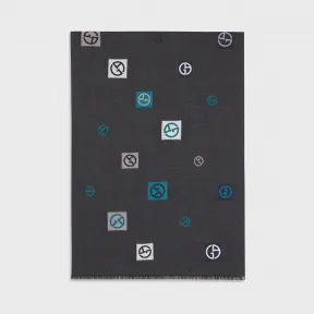 乔治阿玛尼/Giorgio Armani 提花标识披肩 46654701vp