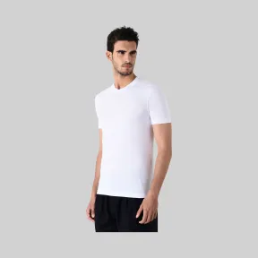 乔治阿玛尼/Giorgio Armani 弹力平纹针织 V 领 T 恤 48206115pc