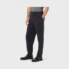 乔治阿玛尼/Giorgio Armani 微纹理水洗铜氨丝慢跑裤 13359176fq