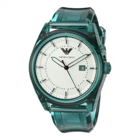 安普里奥·阿玛尼/Emporio Armani Sport 石英机芯 茶叶铝 男表 AR1071