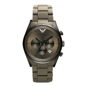 安普里奥·阿玛尼/Emporio Armani 商务休闲系列 石英机芯 不锈钢 男表 AR5950