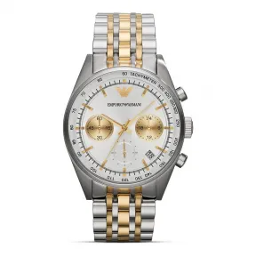 安普里奥·阿玛尼/Emporio Armani 时尚男表系列 石英机芯 精钢 pvd镀金 男表 AR6117
