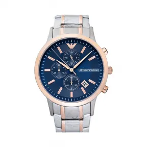 安普里奥·阿玛尼/Emporio Armani 43 MM 不锈钢 石英机芯 男表 AR80025