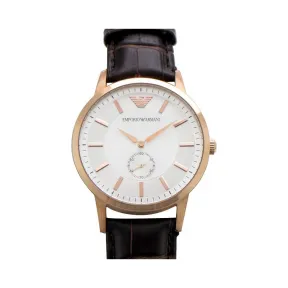 安普里奥·阿玛尼/Emporio Armani 43 MM 精钢 男表 AR9101M