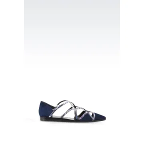 乔治阿玛尼/Giorgio Armani 女士 平底芭蕾鞋 11216291XU