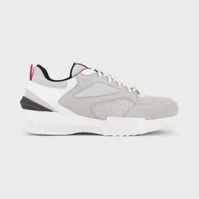 乔治阿玛尼/Giorgio Armani 光滑皮革细节潜水服面料运动鞋 11731163lf