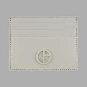 乔治阿玛尼/Giorgio Armani 色调徽标人字纹压花皮革卡夹 46612885si