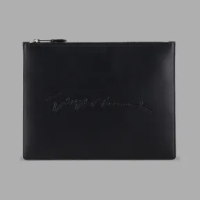 乔治阿玛尼/Giorgio Armani 蚀刻徽标皮革小型手提袋 46636707nw