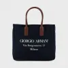 乔治阿玛尼/Giorgio Armani Borgonuovo 印花帆布包 45454086ml
