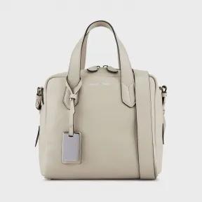 安普里奥·阿玛尼/Emporio Armani 磨毛皮革波士顿包 45473937fh