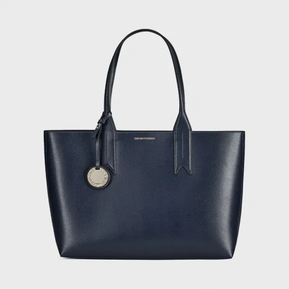 安普里奥·阿玛尼/Emporio Armani 徽标坠饰购物袋 55017153og