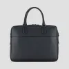 安普里奥·阿玛尼/Emporio Armani 肩带款粒面皮革公文包  55017214tw