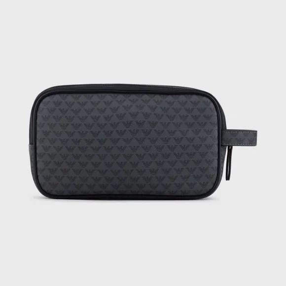 安普里奥·阿玛尼/Emporio Armani 人造革化妆包 46665400au