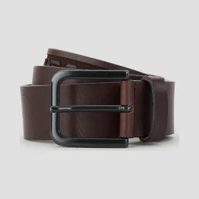 安普里奥·阿玛尼/Emporio Armani Emporio Armani 标识皮革腰带 46624669ag