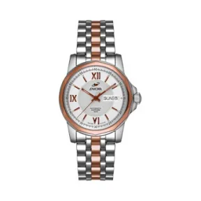 英纳格/Enicar 316L精钢 玫瑰金色手表 168-51-326G