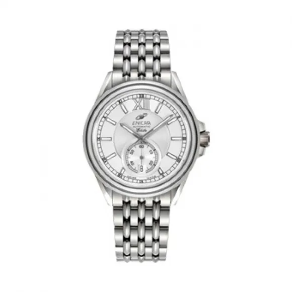英纳格/Enicar 316L精钢 银色手表 3160-50-323aA