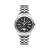 英纳格/Enicar 316L精钢 黑色手表 3165-50-331aB