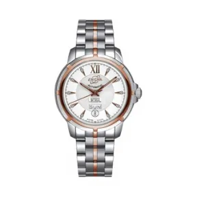 英纳格/Enicar 316L精钢 玫瑰金色手表 3168-50-325KCH