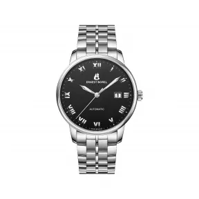 依波路/Ernest Borel 雅丽系列 40.00MM 316L精钢 自动机械机芯 男表 E0406G0B-MS5S
