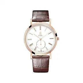 依波路/Ernest Borel 典雅系列 不锈钢 石英机芯 手表 GGR850N-28561BR