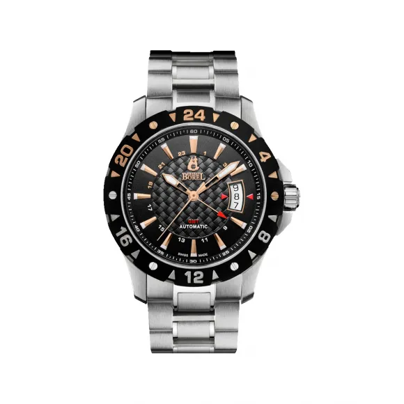 依波路/Ernest Borel 316L精钢 自动机械机芯 手表 GS8300-5529