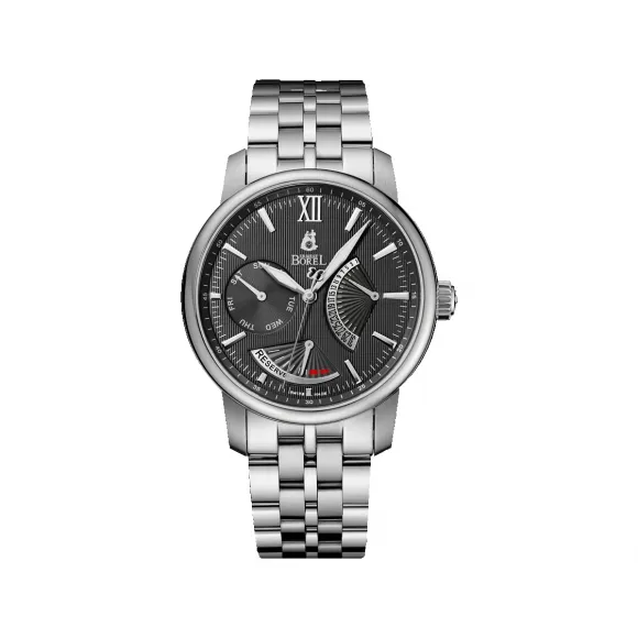 依波路/Ernest Borel 316L精钢 自动机械机芯 手表 GS9238-0922