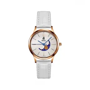 依波路/Ernest Borel 典雅系列 29.00 MM 316L精钢表壳 石英机芯 女表 LGR880-412WH