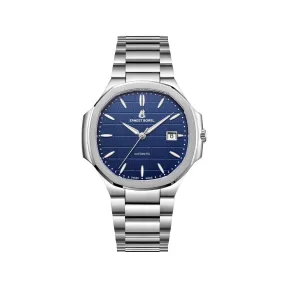 依波路/Ernest Borel 复古系列 46.50MM x 42.50MM 316L精钢 自动机械机芯 男表 N0404G0B-MS6S