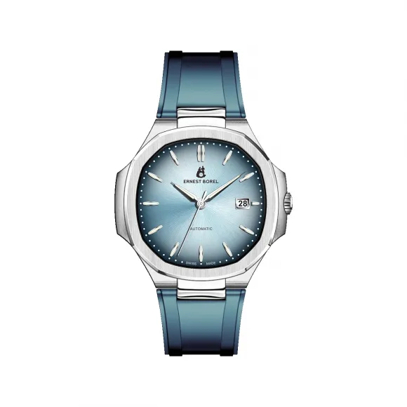 依波路/Ernest Borel 复古系列 46.50 MM x 42.50 MM 316L精钢 自动机械机芯 男表 N0404G0O-MS6V