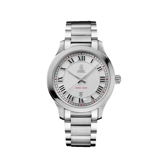 依波路/Ernest Borel 316L精钢 石英机芯 手表 N0411G0C-QS2S