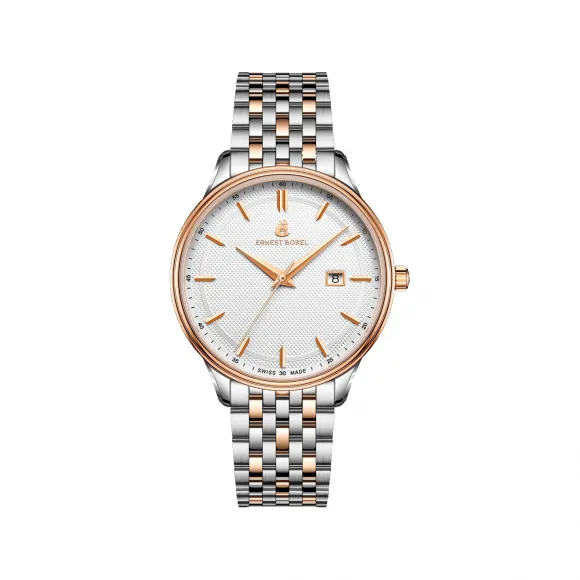 依波路/Ernest Borel 雅丽系列 39.00MM 316L精钢 石英机芯 男表 N0501G0A-QN4N