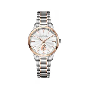 依波路/Ernest Borel  30.00毫米 316L精钢 IP间电玫瑰金 自动机械机芯 女表 N0520L0A-MN2N