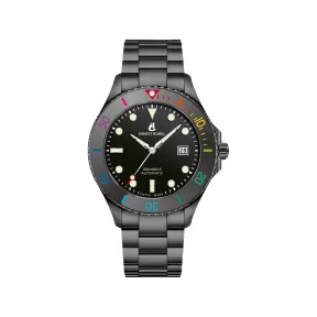 依波路/Ernest Borel 睿智系列 42.00 MM 316L精钢 自动机械机芯 男表 N0735G0D-MZ5W