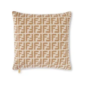 芬迪/Fendi FF靠垫米色羊绒靠垫 7AC042AL9OF1JL0 8056582364308