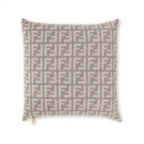 芬迪/Fendi FF靠垫鸽子灰羊绒靠垫 7AC042AL9OF1JL1 8056582364315