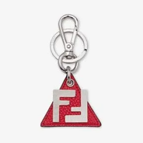 芬迪/Fendi 红色皮革钥匙圈 7AP041N7GF19KQ