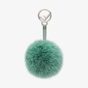 芬迪/Fendi POM-POM吊饰_水蓝绿色皮草 7AR259 A5T XF098R