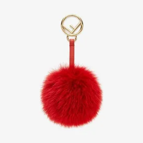 芬迪/Fendi POM-POM吊饰_红色狐狸皮草吊饰 7AR259 A5T XF0UWB