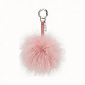 芬迪/Fendi POMPON手袋吊饰_浅粉红色皮草材质 7AR259 G30 F0G45