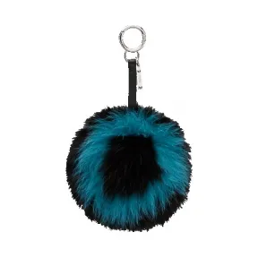 芬迪/Fendi 黑色PON PON CHARM女士吊饰 7AR45O 5AC F0P0P