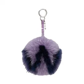 芬迪/Fendi 紫色PON PON CHARM女士吊饰 7AR45W 5AC F064B