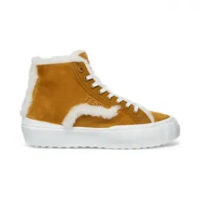 芬迪/Fendi 黄色麂皮高帮鞋-男士鞋履-FENDI芬迪中国官网 7E1470AGD6F1FGL-8056867632344