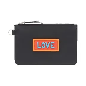 芬迪/Fendi 男士黑色皮革小型皮具 7M0242 AO1 HF0GXN