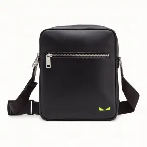 芬迪/Fendi 信差包_黑色皮革斜挎包 7VA461 A7T EF17H2